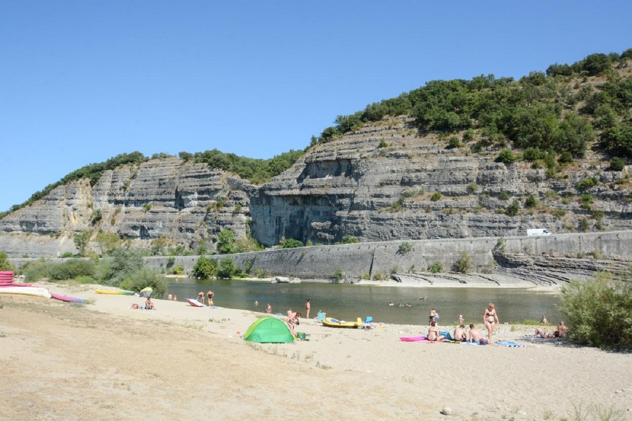 Aloha Plage Camping 4Etoiles Sampzon ภายนอก รูปภาพ